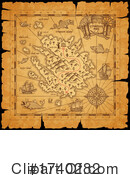 Treasure Map Clipart #1740282 by Vector Tradition SM
