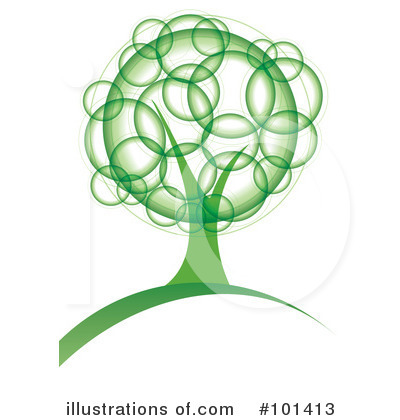 Royalty-Free (RF) Tree Clipart Illustration by MilsiArt - Stock Sample #101413