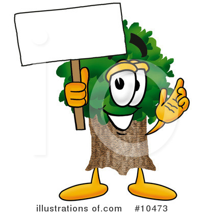 Tree Clipart #10473 by Mascot Junction