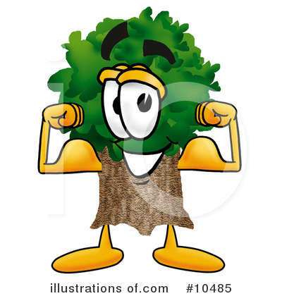 Tree Clipart #10485 by Mascot Junction