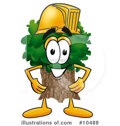 Hard Hat Clipart #10488 by Mascot Junction