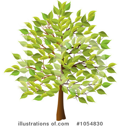 Royalty-Free (RF) Tree Clipart Illustration by elaineitalia - Stock Sample #1054830