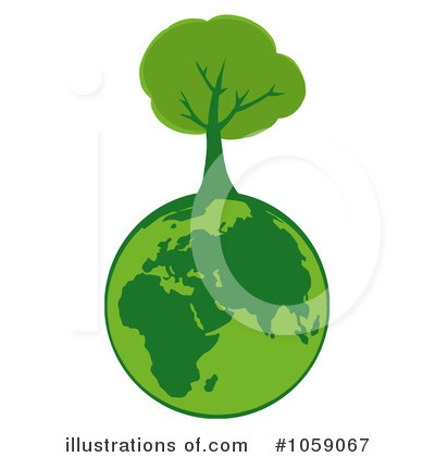 Royalty-Free (RF) Tree Clipart Illustration by Hit Toon - Stock Sample #1059067