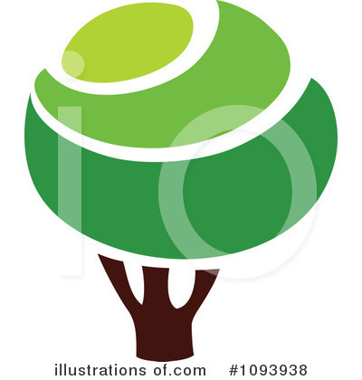 Royalty-Free (RF) Tree Clipart Illustration by elena - Stock Sample #1093938