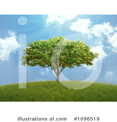 Royalty-Free (RF) Tree Clipart Illustration by Mopic - Stock Sample #1096519