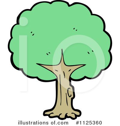 Royalty-Free (RF) Tree Clipart Illustration by lineartestpilot - Stock Sample #1125360