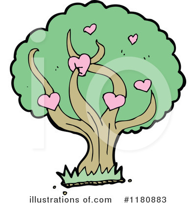 Royalty-Free (RF) Tree Clipart Illustration by lineartestpilot - Stock Sample #1180883