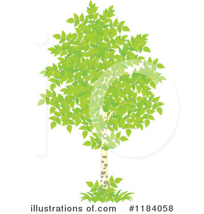Royalty-Free (RF) Tree Clipart Illustration by Alex Bannykh - Stock Sample #1184058