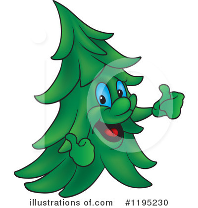 Royalty-Free (RF) Tree Clipart Illustration by dero - Stock Sample #1195230