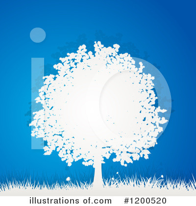 Royalty-Free (RF) Tree Clipart Illustration by elaineitalia - Stock Sample #1200520