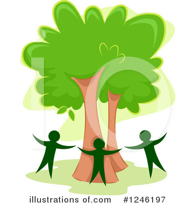 Royalty-Free (RF) Tree Clipart Illustration by BNP Design Studio - Stock Sample #1246197