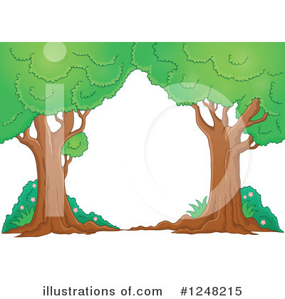 Royalty-Free (RF) Tree Clipart Illustration by visekart - Stock Sample #1248215