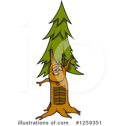 Royalty-Free (RF) Tree Clipart Illustration by dero - Stock Sample #1259351