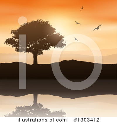 Trees Clipart #1303412 by KJ Pargeter