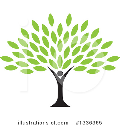 Royalty-Free (RF) Tree Clipart Illustration by ColorMagic - Stock Sample #1336365
