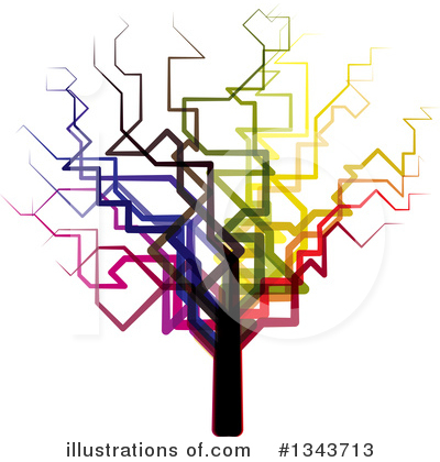 Royalty-Free (RF) Tree Clipart Illustration by ColorMagic - Stock Sample #1343713