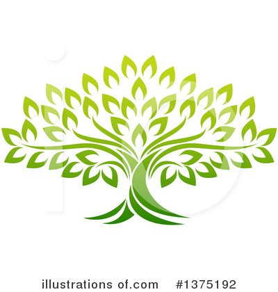 Leaves Clipart #1375192 by AtStockIllustration