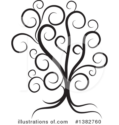 Royalty-Free (RF) Tree Clipart Illustration by MilsiArt - Stock Sample #1382760