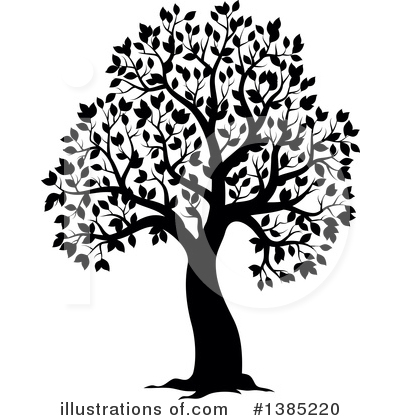 Royalty-Free (RF) Tree Clipart Illustration by visekart - Stock Sample #1385220