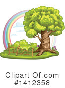Tree Clipart #1412358 by merlinul