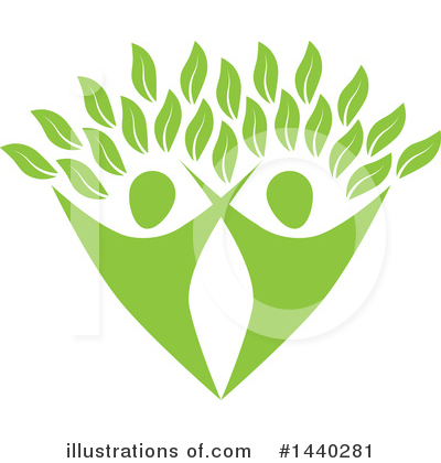 Royalty-Free (RF) Tree Clipart Illustration by ColorMagic - Stock Sample #1440281