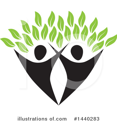 Trees Clipart #1440283 by ColorMagic