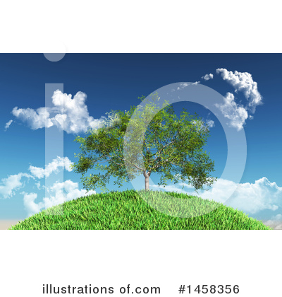 Willow Tree Clipart #1458356 by KJ Pargeter