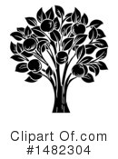 Tree Clipart #1482304 by AtStockIllustration