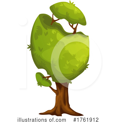 Royalty-Free (RF) Tree Clipart Illustration by Vector Tradition SM - Stock Sample #1761912