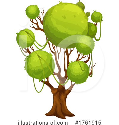 Royalty-Free (RF) Tree Clipart Illustration by Vector Tradition SM - Stock Sample #1761915