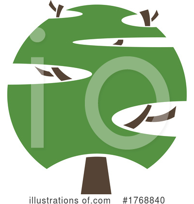 Trees Clipart #1768840 by Vector Tradition SM