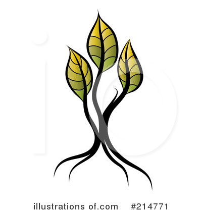 Leaves Clipart #214771 by MilsiArt