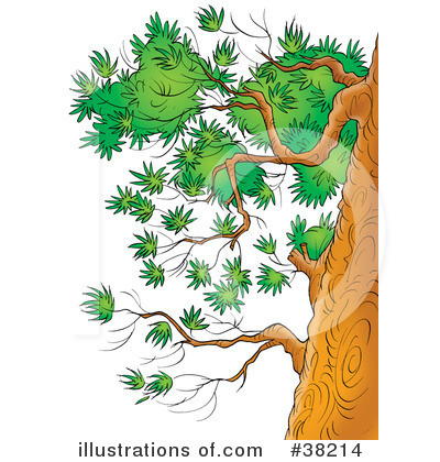 Royalty-Free (RF) Tree Clipart Illustration by Alex Bannykh - Stock Sample #38214