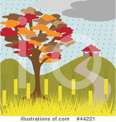 Royalty-Free (RF) Tree Clipart Illustration by kaycee - Stock Sample #44221
