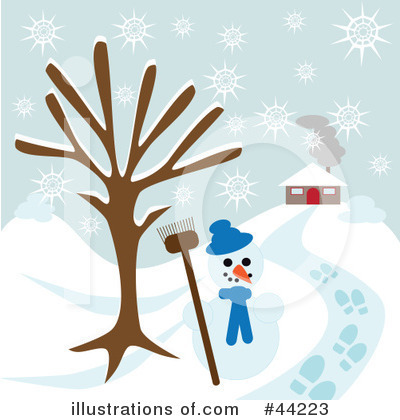 Royalty-Free (RF) Tree Clipart Illustration by kaycee - Stock Sample #44223