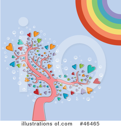 Royalty-Free (RF) Tree Clipart Illustration by Eugene - Stock Sample #46465