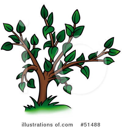 Royalty-Free (RF) Tree Clipart Illustration by dero - Stock Sample #51488