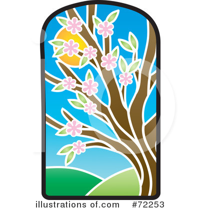 Royalty-Free (RF) Tree Clipart Illustration by Rosie Piter - Stock Sample #72253