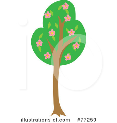 Royalty-Free (RF) Tree Clipart Illustration by Rosie Piter - Stock Sample #77259