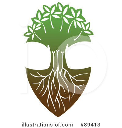 Royalty-Free (RF) Tree Clipart Illustration by Cherie Reve - Stock Sample #89413