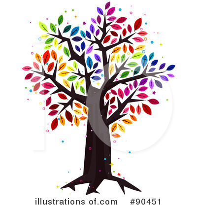 Royalty-Free (RF) Tree Clipart Illustration by BNP Design Studio - Stock Sample #90451