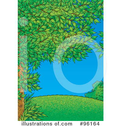 Royalty-Free (RF) Tree Clipart Illustration by Alex Bannykh - Stock Sample #96164