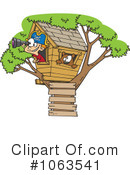 Tree House Clipart #1063541 by toonaday