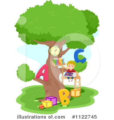 Royalty-Free (RF) Tree House Clipart Illustration by BNP Design Studio - Stock Sample #1122745