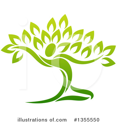 Royalty-Free (RF) Tree Man Clipart Illustration by AtStockIllustration - Stock Sample #1355550