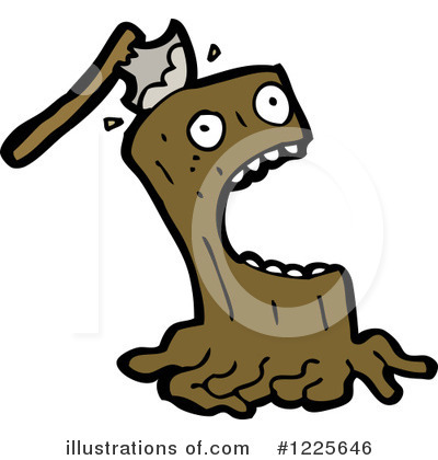 Tree Stump Clipart #1225646 by lineartestpilot