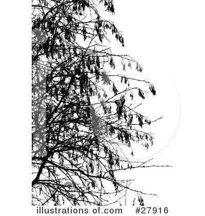 Royalty-Free (RF) Trees Clipart Illustration by KJ Pargeter - Stock Sample #27916