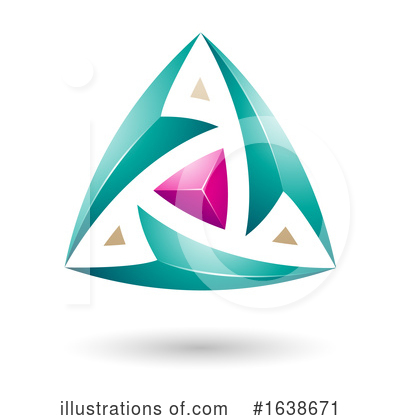 Royalty-Free (RF) Triangle Clipart Illustration by cidepix - Stock Sample #1638671
