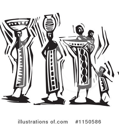 Royalty-Free (RF) Tribal Clipart Illustration by xunantunich - Stock Sample #1150586
