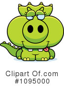 Triceratops Clipart #1095000 by Cory Thoman